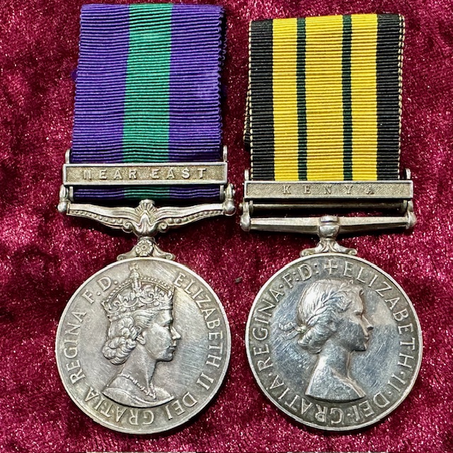 Ref: 4997 - Africa General Service Medal Pair.